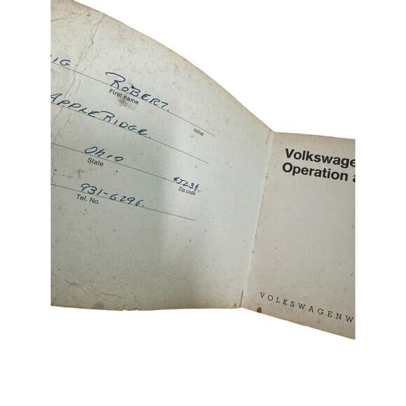 1972 Volkswagen VW Beetle Bug Sedan Convertible Owners Maintenance Manual READ - Picture 5 of 15